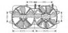 AVA QUALITY COOLING MZ7519 Fan, radiator
